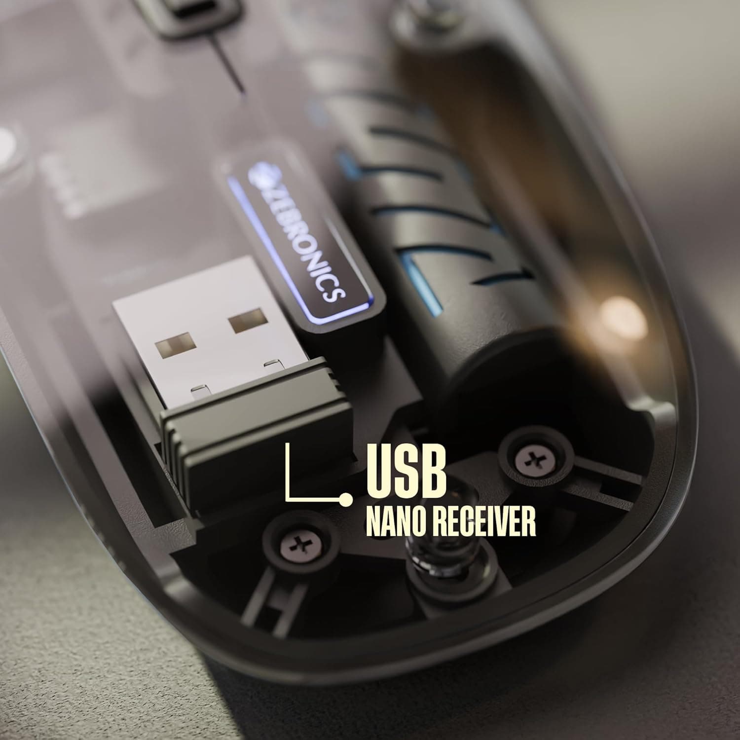 ZEBRONICS Glassy 10 Wireless Mouse