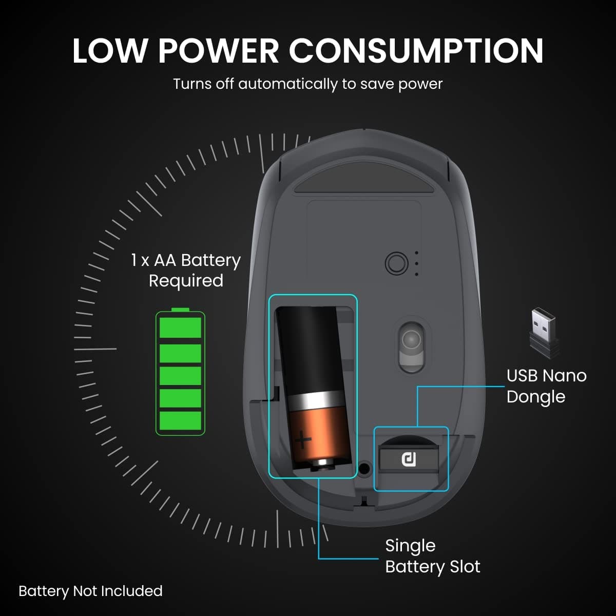 Portronics Toad 23 Wireless Optical Mouse