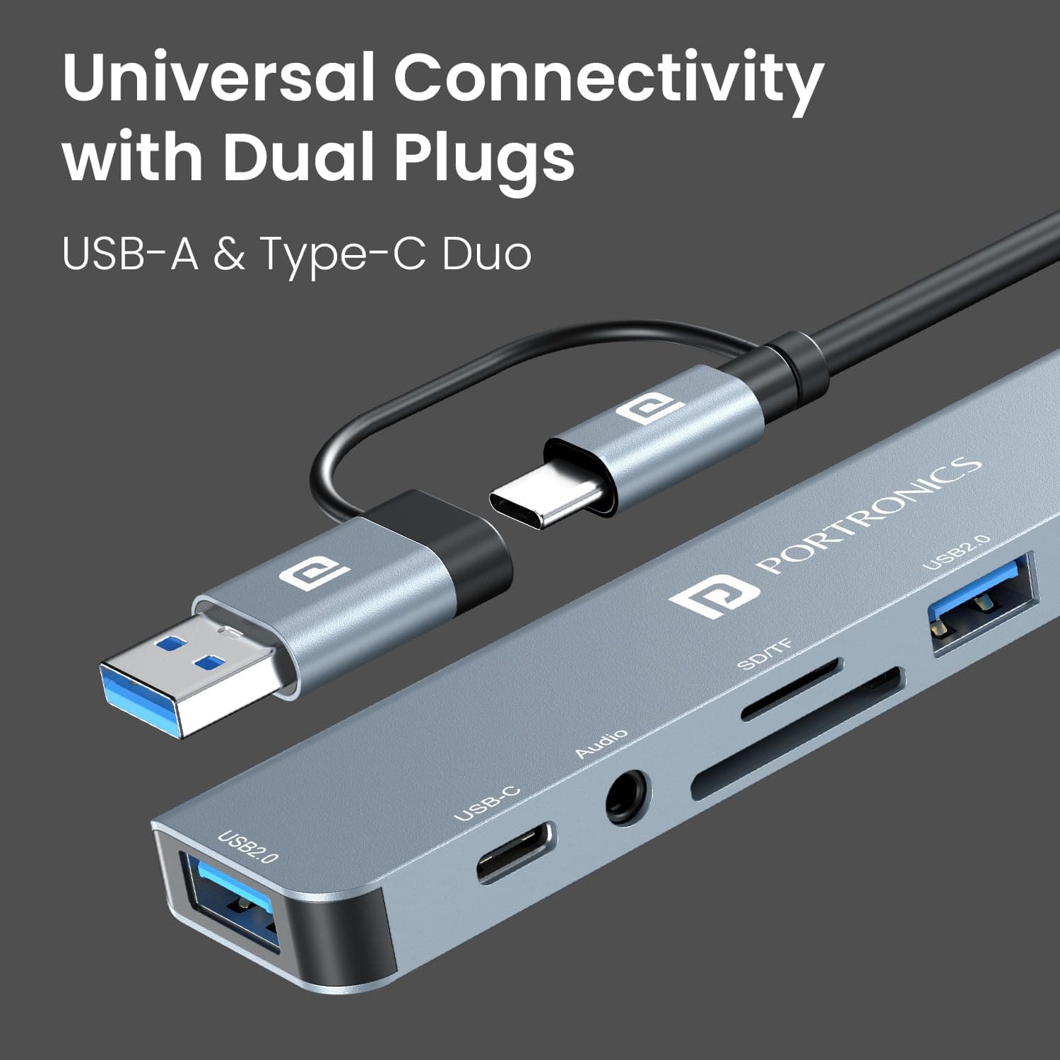 Portronics Mport 11 USB C Docking Station