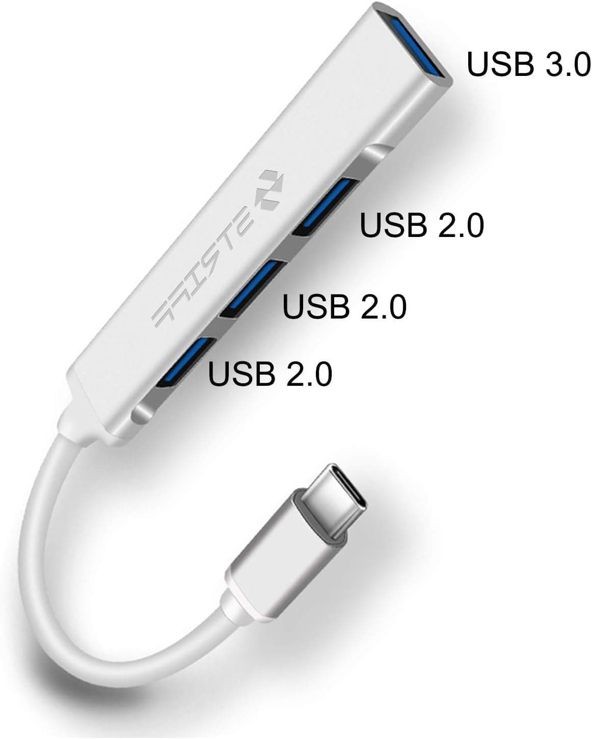 STRIFF 4-in-1 USB Hub Type-C Multiport Adapter