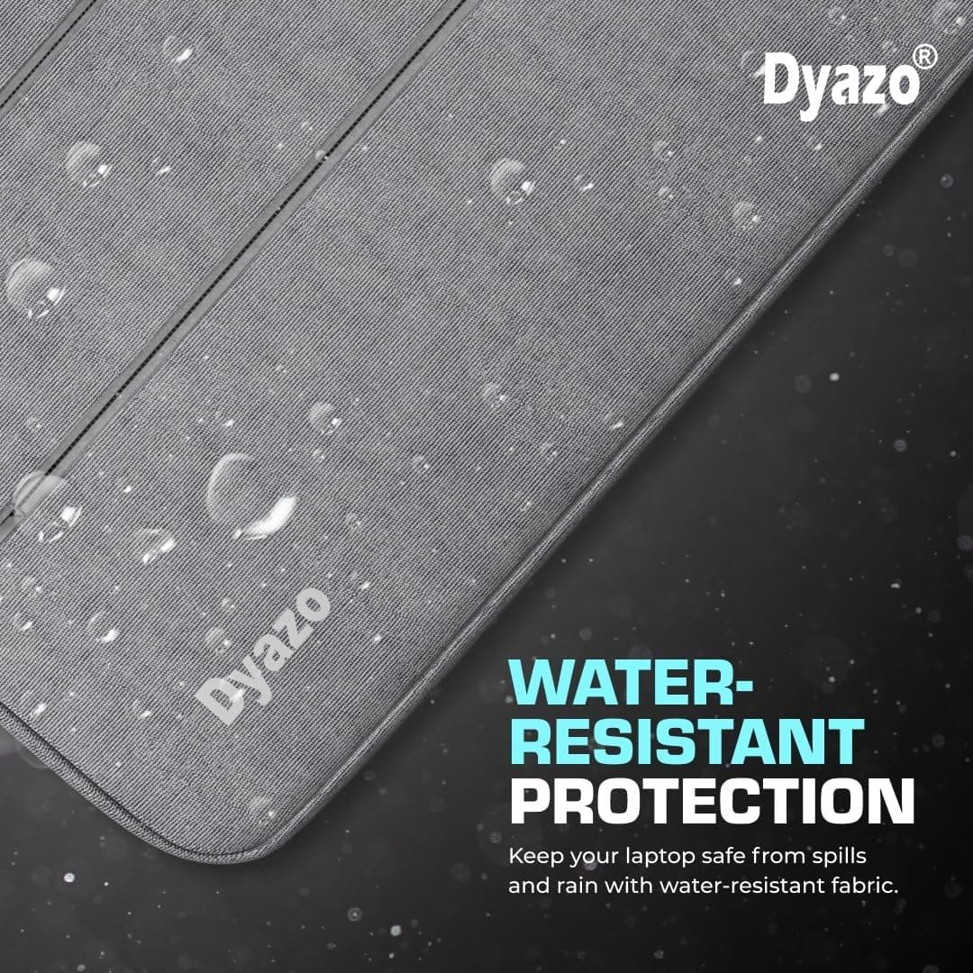 Dyazo Water Resistant Laptop Sleeve Case with Handle 15–15.6 Inch